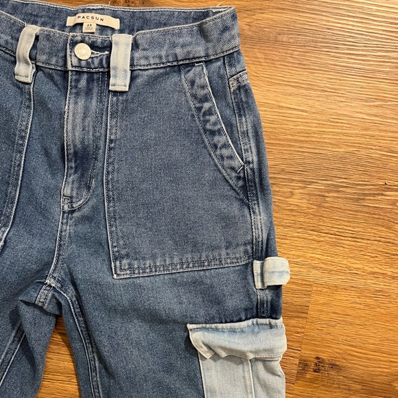 Pacsun Mom Jeans Cargo Womens Jeans 23 - Picture 4 of 4